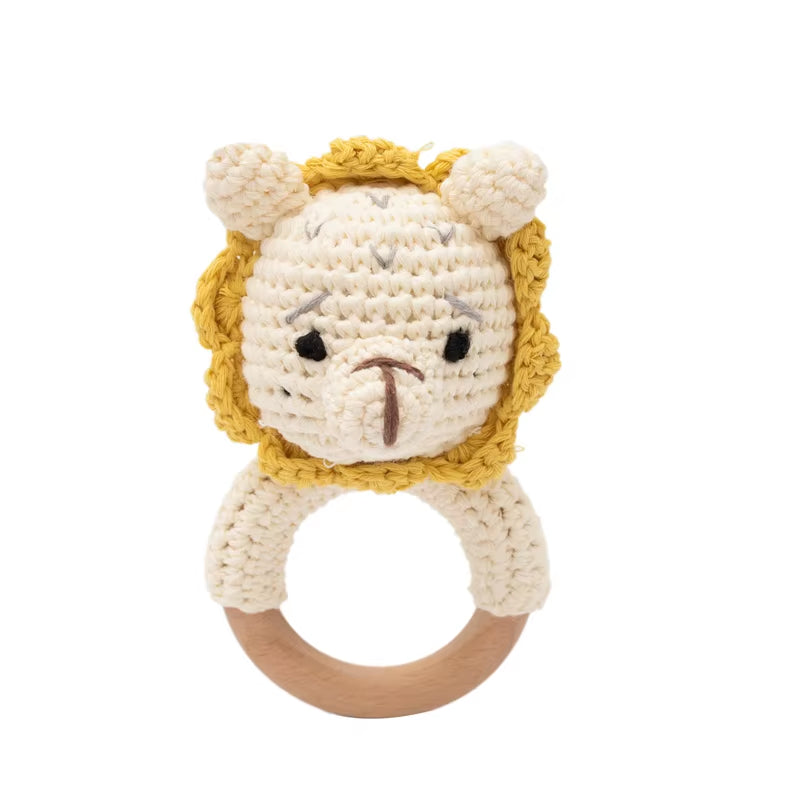 0- December Baby'S Toys Animal Crochet Rattle Toy Baby Toy Crochet Animal Toys Animal Doll Crib Products Baby Comfort Toy
