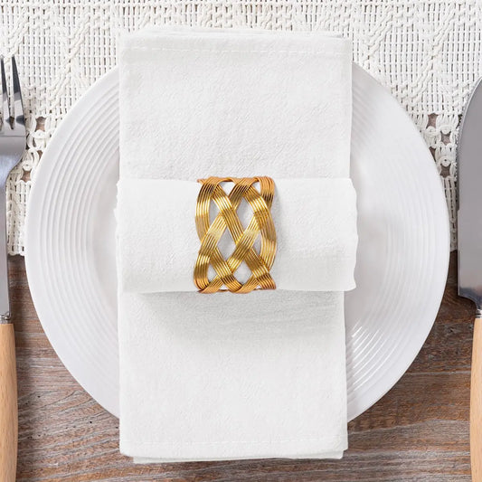 8pcs Christmas Red Cotton Napkins 40x40cm Soft Dinner Napkins Cloth for Fall Thanksgiving Wedding Party Christmas Decoration