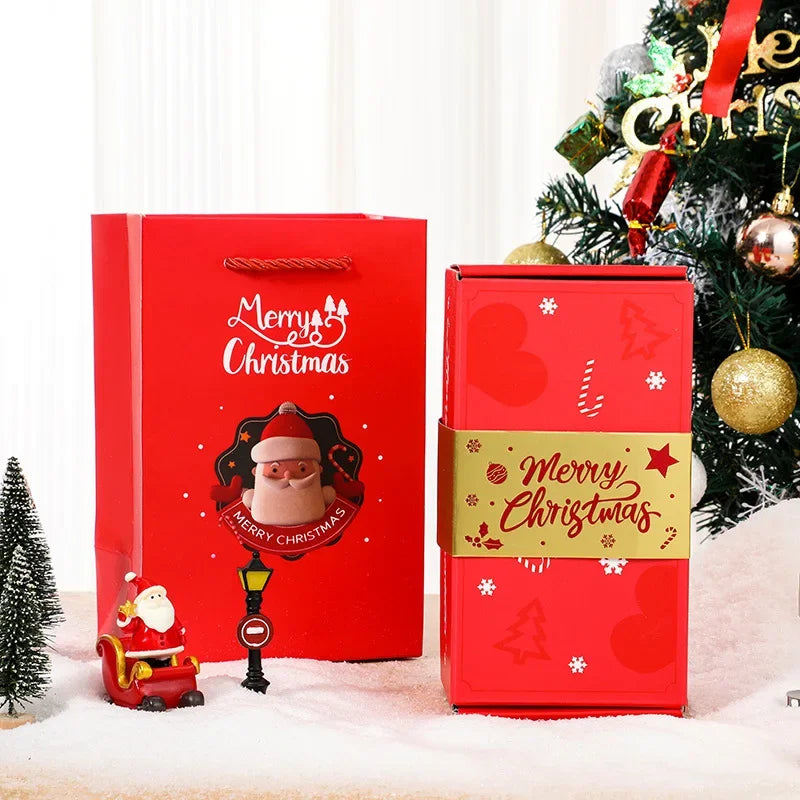 Christmas Gift Box DIY Folding Paper Box Money Pop Up Birthday Surprise Bounce Box Explosions Red Envelope Surpris Gift Box