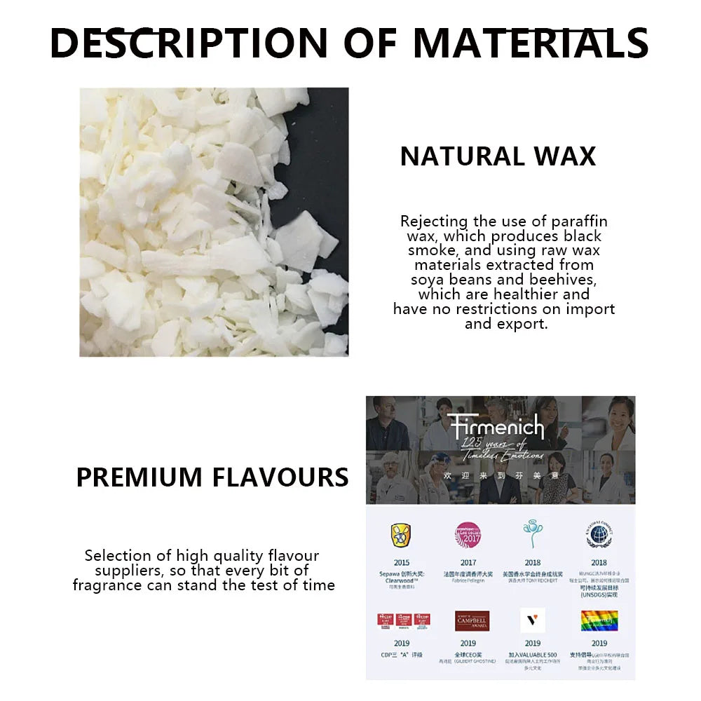 Scented Decorative Candle Aromatherapy Christmas Candles Wedding Birthday Party Decor Scented Candle Nordic Room Decor