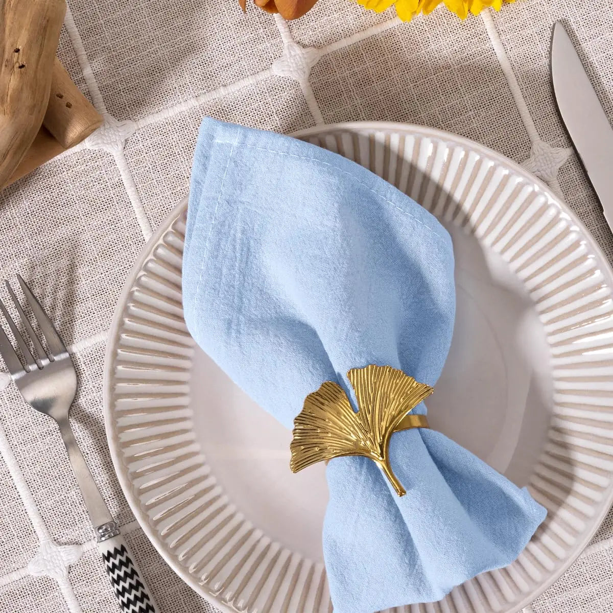 8pcs Christmas Red Cotton Napkins 40x40cm Soft Dinner Napkins Cloth for Fall Thanksgiving Wedding Party Christmas Decoration