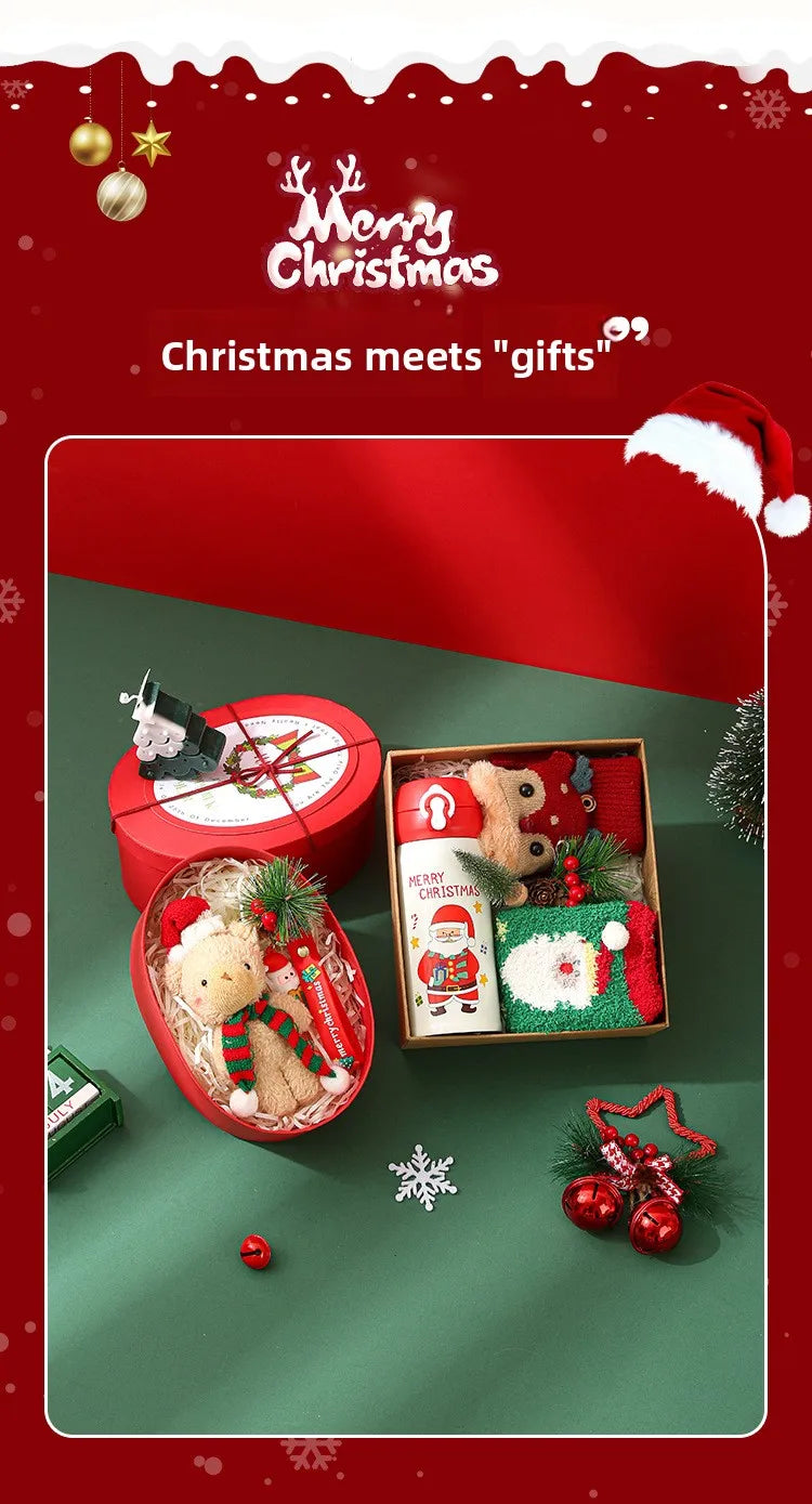 Christmas Gift Box Practical and Creative Small Gifts for Company Employees and Friends as Christmas Eve Presents Set
