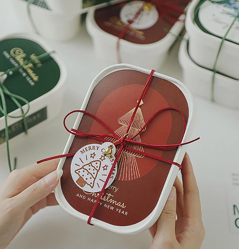 Festive Scented Candle Safe Scented Christmas Tree Candle Christmas Aromatherapy Candle Soothing For Holiday Decoration Dining