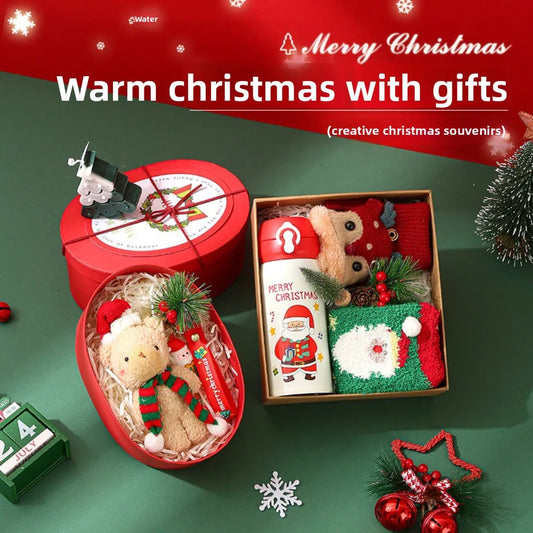 Christmas Gift Box Practical and Creative Small Gifts for Company Employees and Friends as Christmas Eve Presents Set