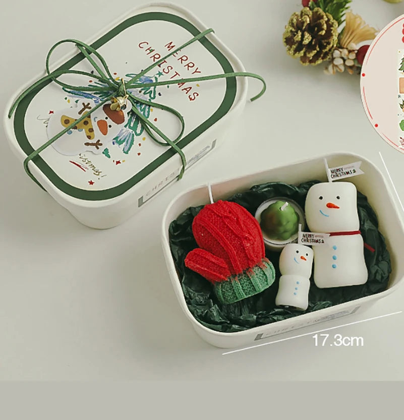 Festive Scented Candle Safe Scented Christmas Tree Candle Christmas Aromatherapy Candle Soothing For Holiday Decoration Dining