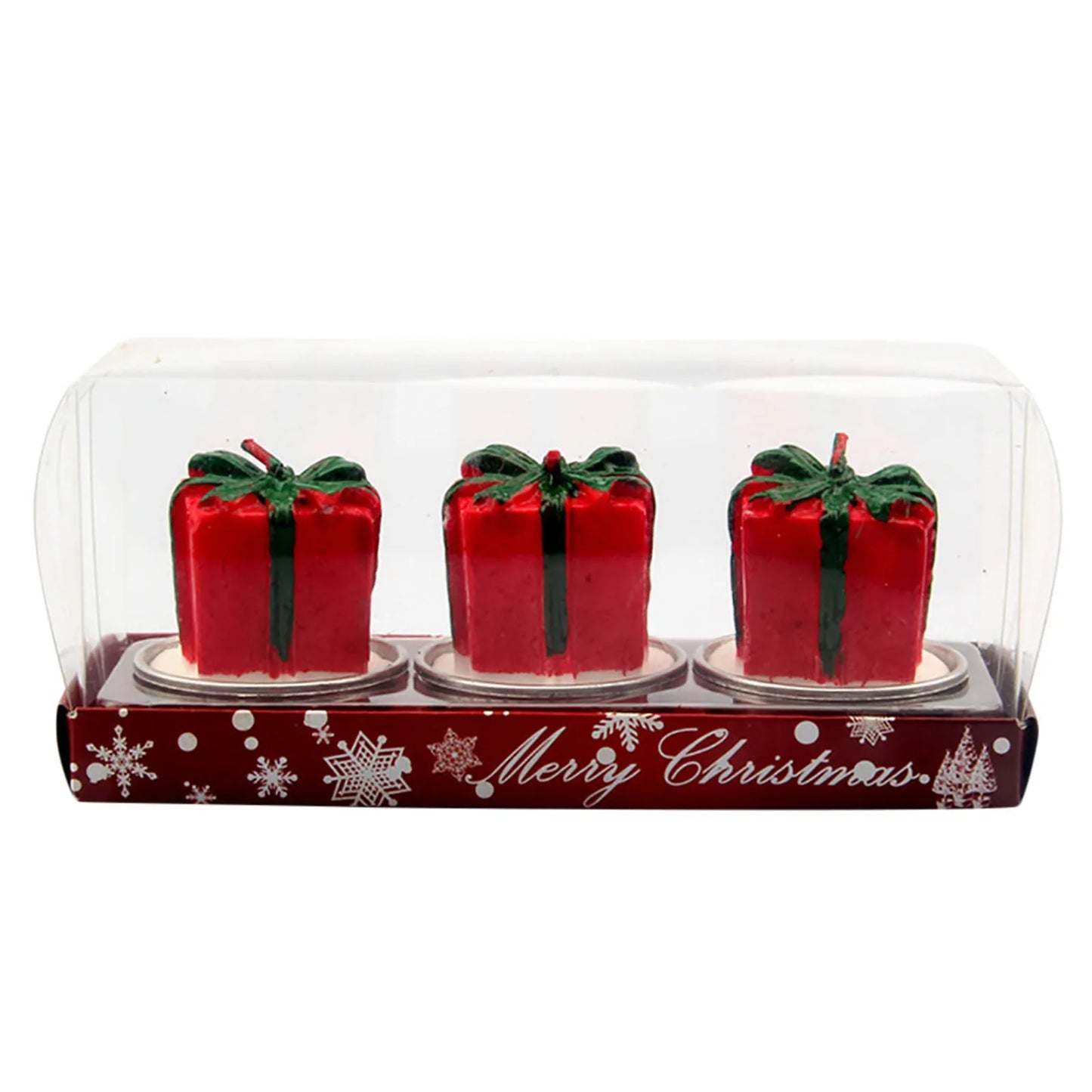 Christmas Tree Scented Candle Handmade Santa Claus Cute Soy Wax Candles Snowman Wedding Candles Home Decoration Party Xmas Gifts