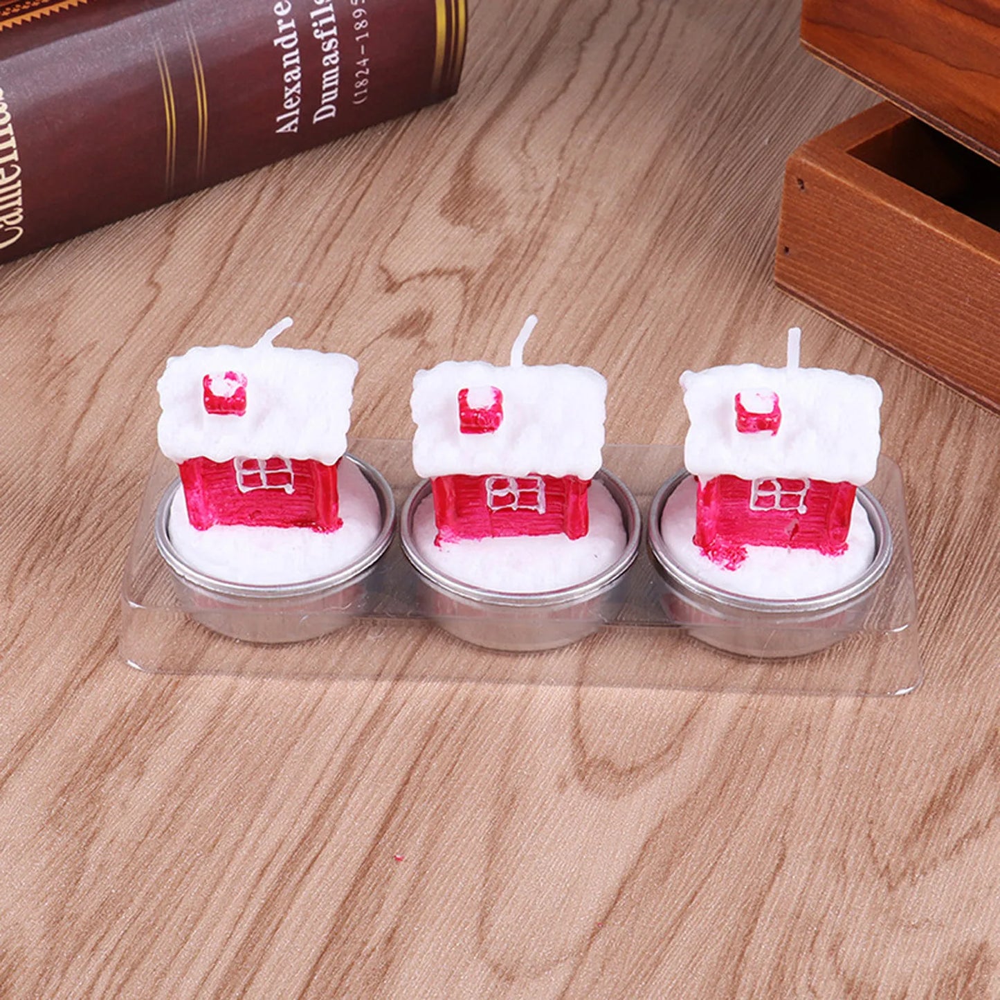 Christmas Tree Scented Candle Handmade Santa Claus Cute Soy Wax Candles Snowman Wedding Candles Home Decoration Party Xmas Gifts